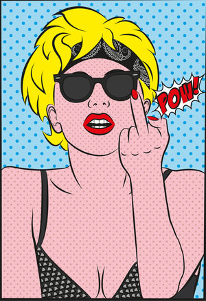 Lady Pop Art