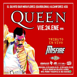 QUEEN (Tributo x Misfire) Vie 24 enero