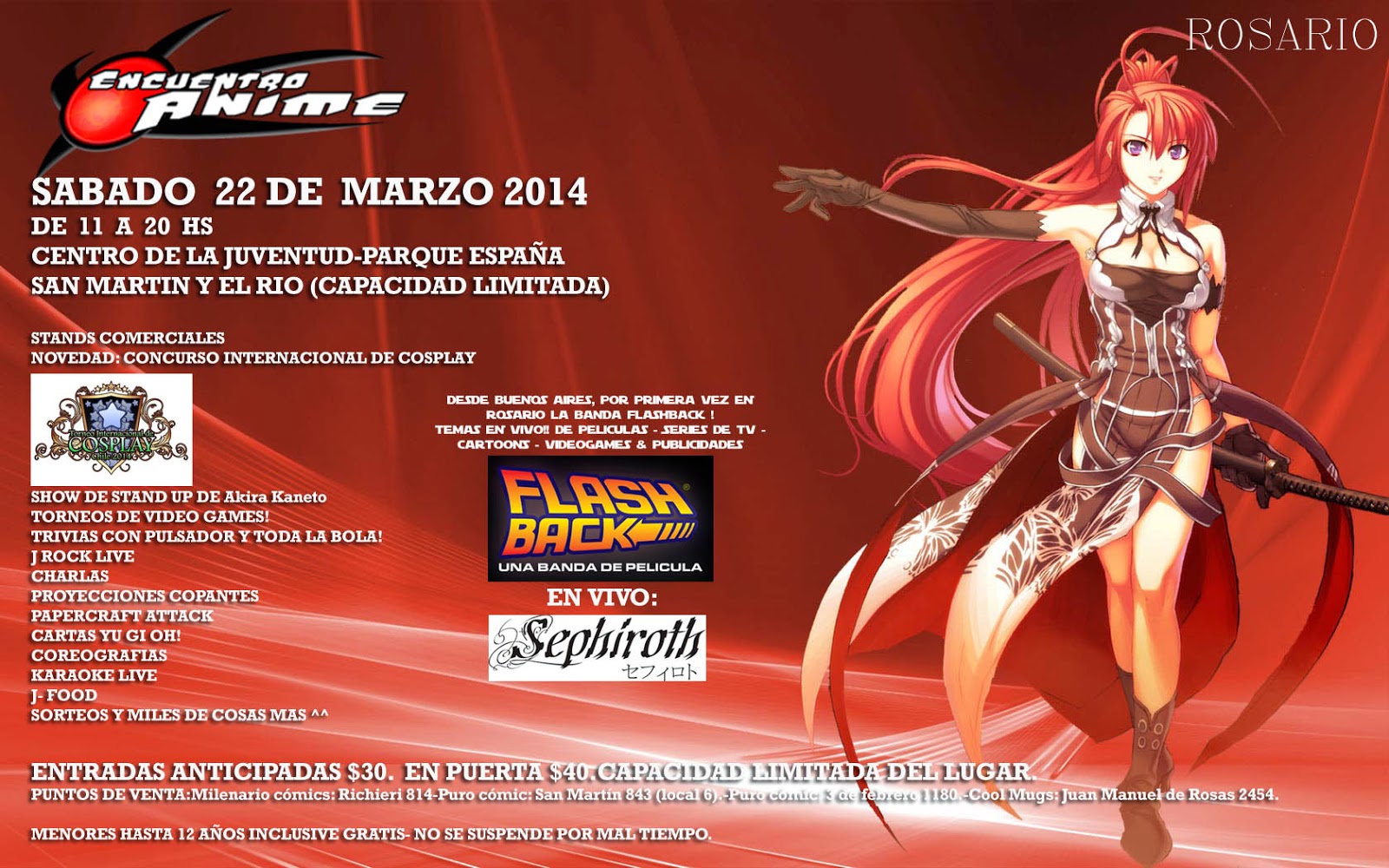 Encuentro anime Convencion de Anime en la Ciudad de Rosario ! (Argentina)