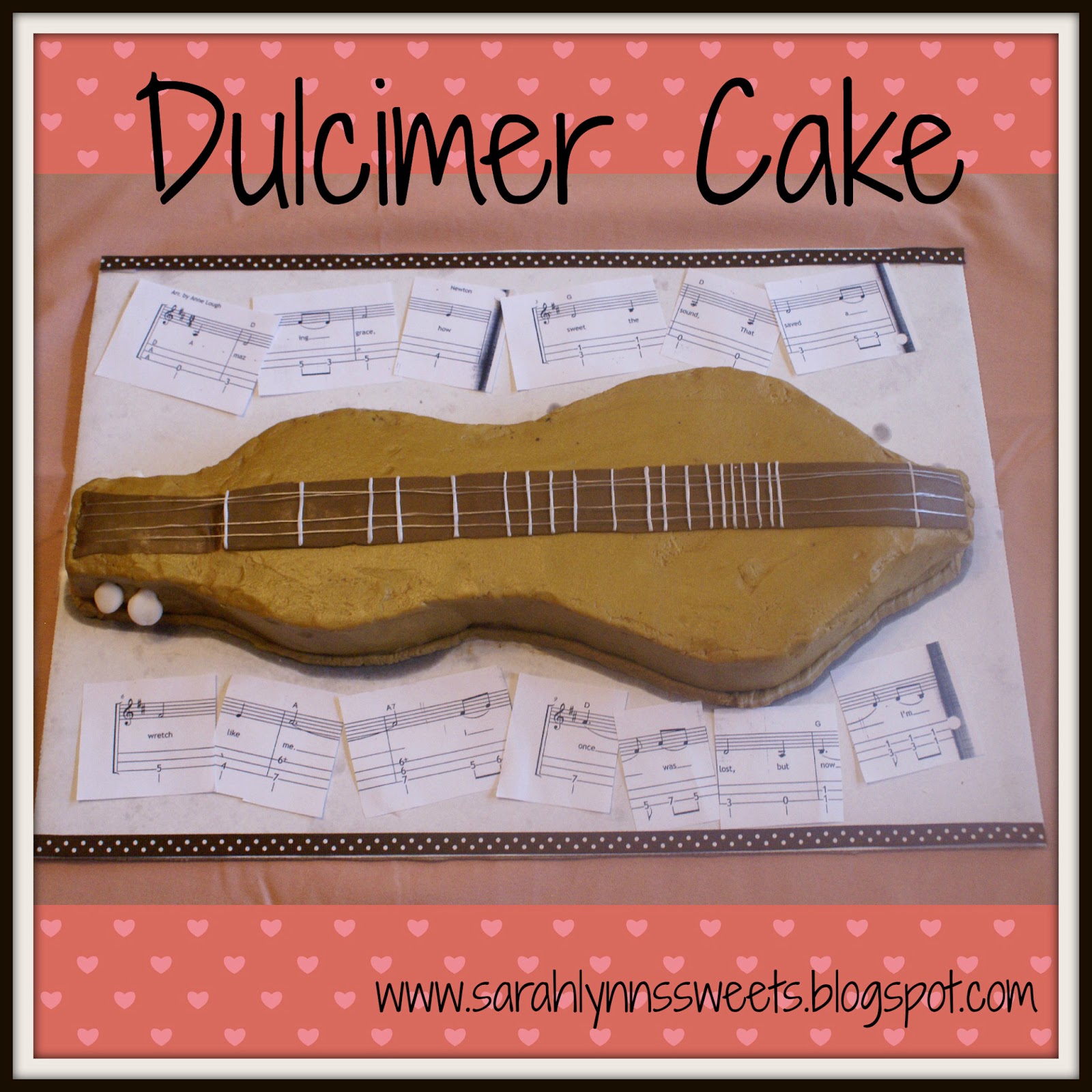 String Instrument Cake
