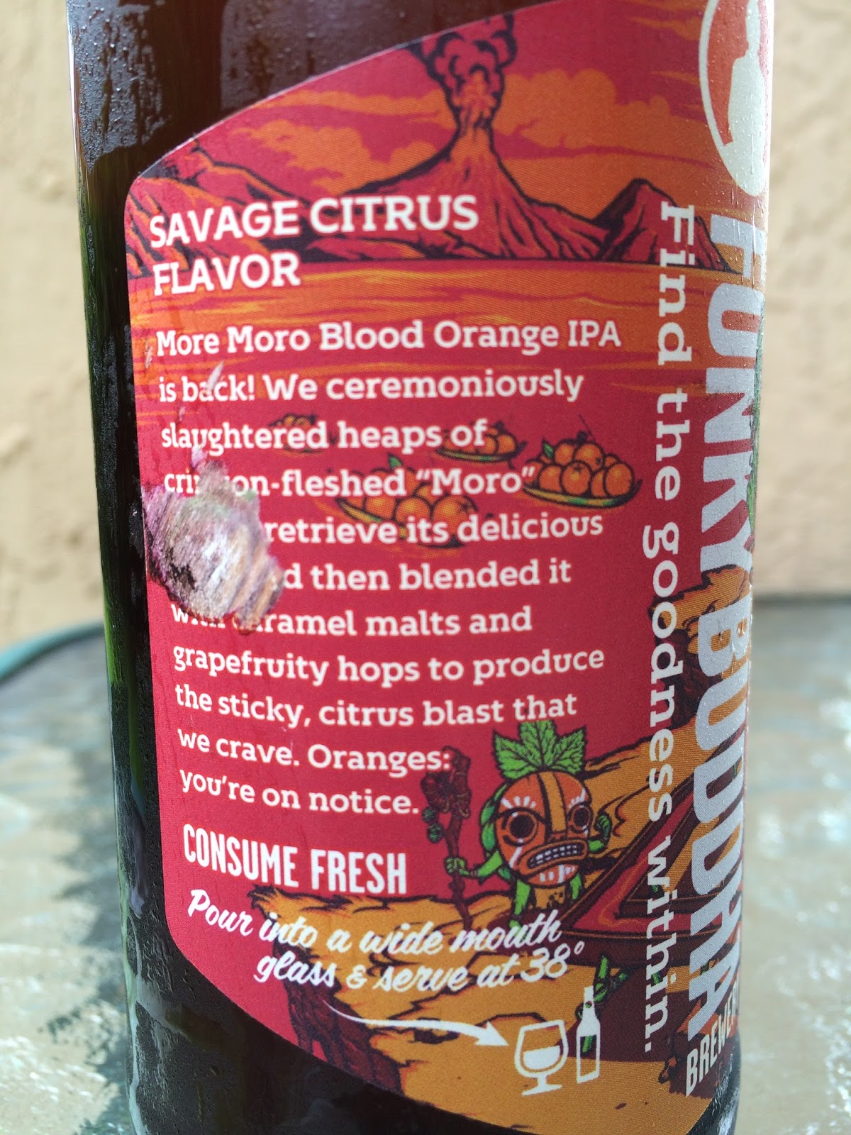 Daily Beer Review Moro Moro Blood Orange IPA