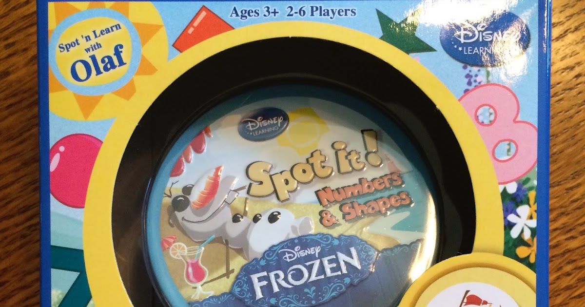 Growing Up Disney Spot It! Disney Frozen Game Review