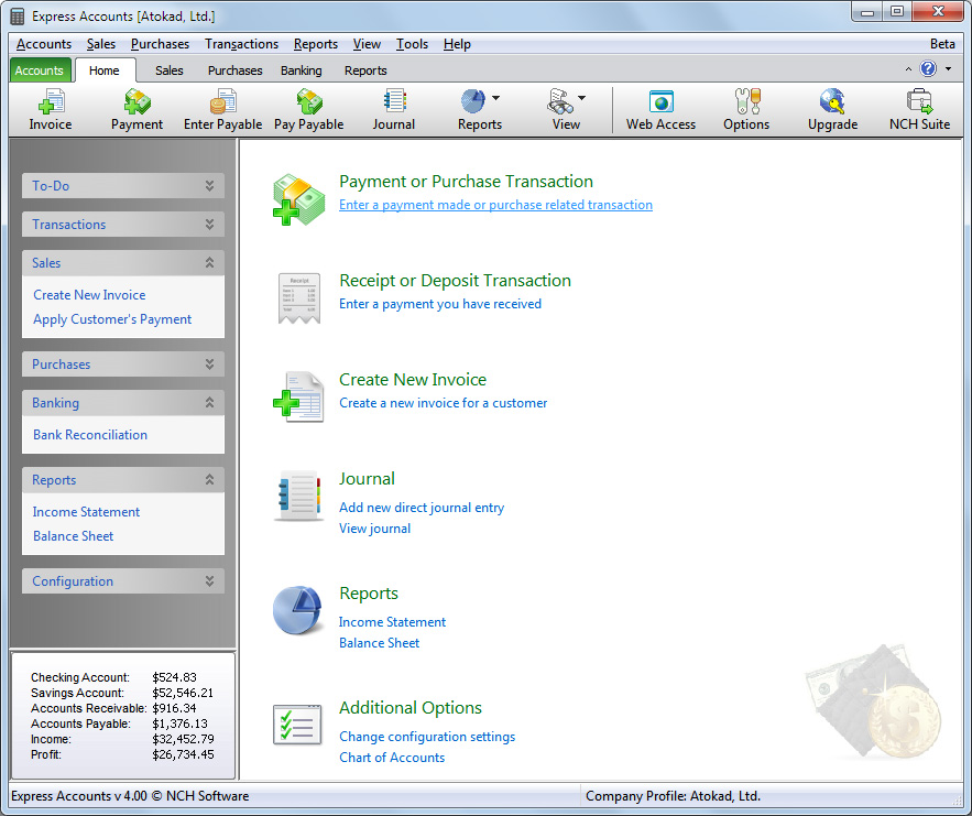 express invoice invoicing software mac os x update
