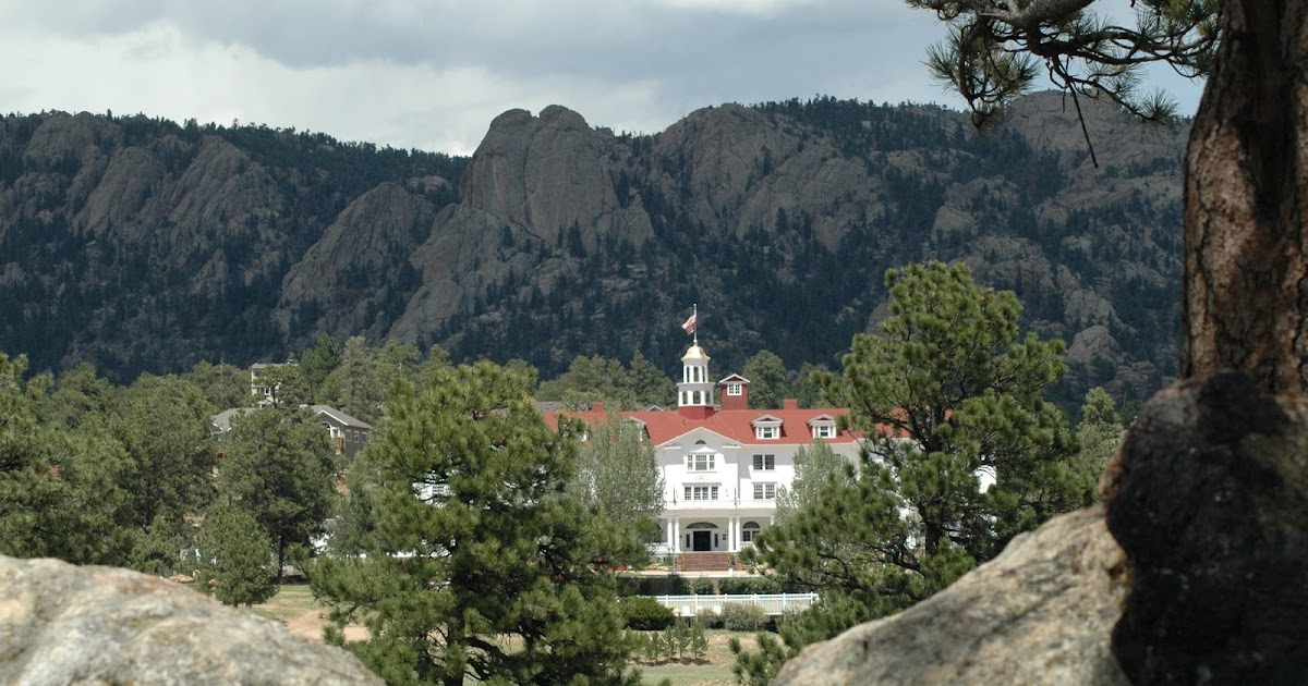 Explore Colorado Estes Parks View of The Stanley Hotel from Birch