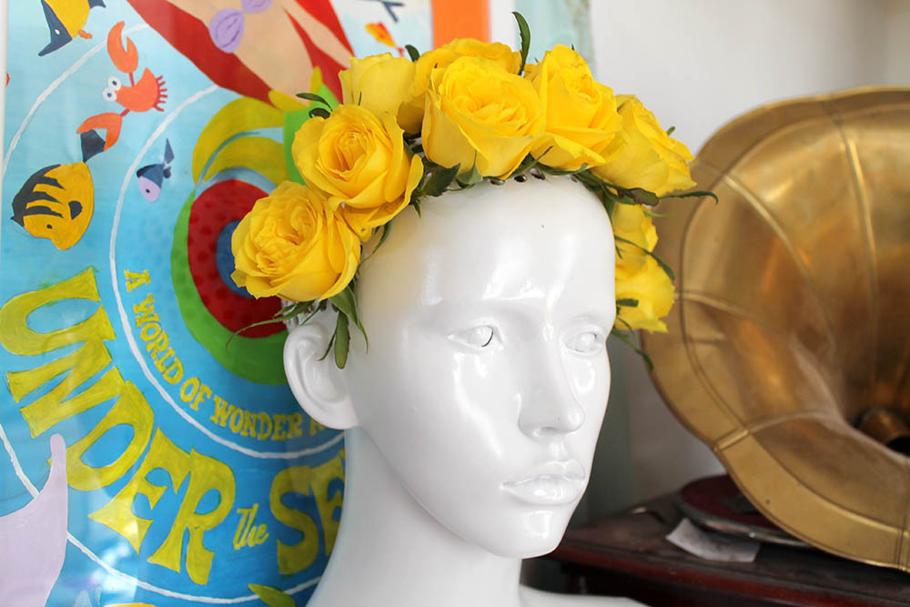 DIY Mannequin head vase