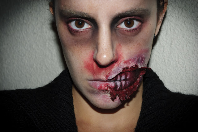 Maquillaje Halloween 5: Zombie FX (efectos especiales), Halloween Make up 5: Zombie FX (Special effects) Silvia Quirós