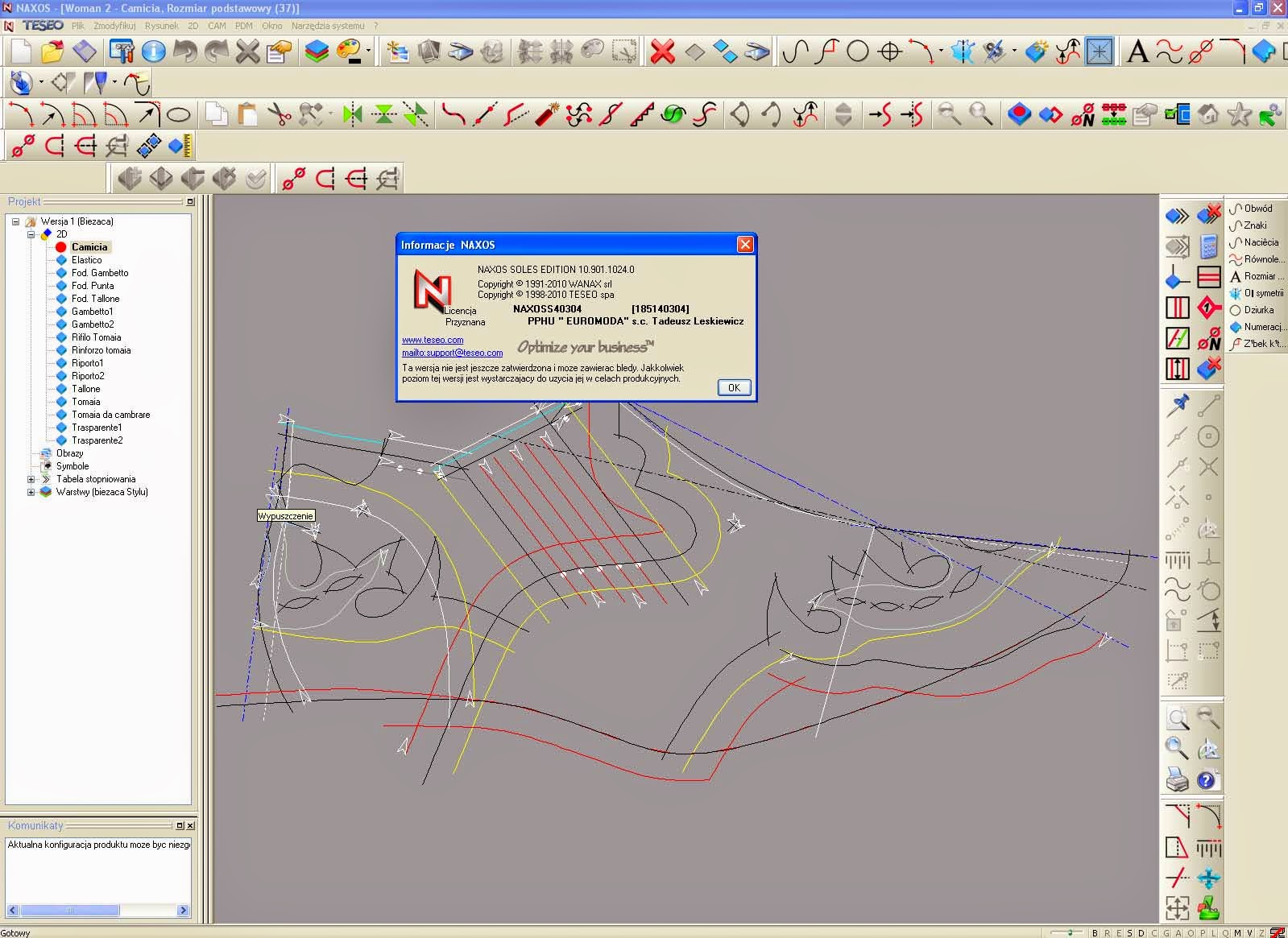 Naxos Teseo Software Shoe Lasopaband