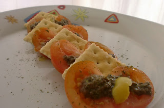 359&#176; Receta: Canapes De Tomate Y Pate De Aceitunas Y Berenjenas
