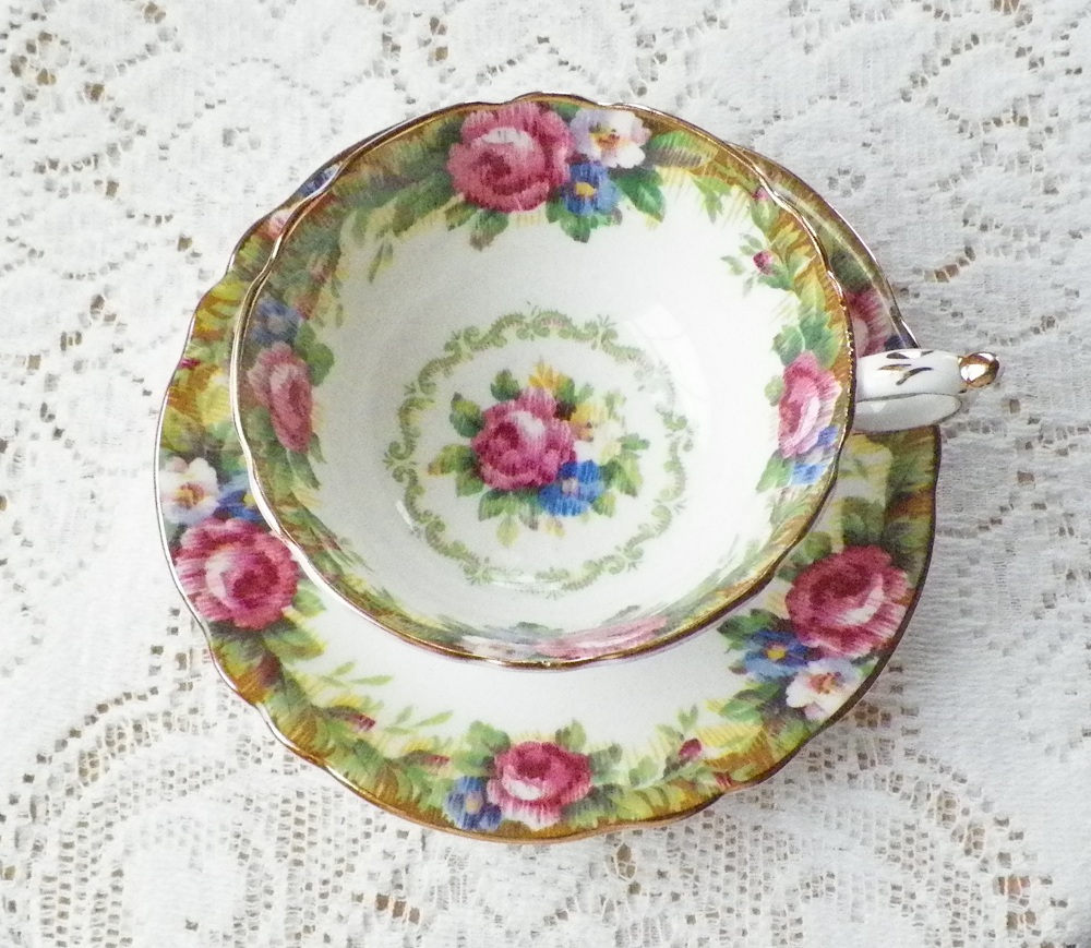 Michele's Treasures, Teacups, & Tumbling Rose Cottage New Teacup and