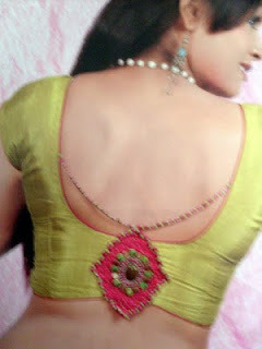 back side blouse