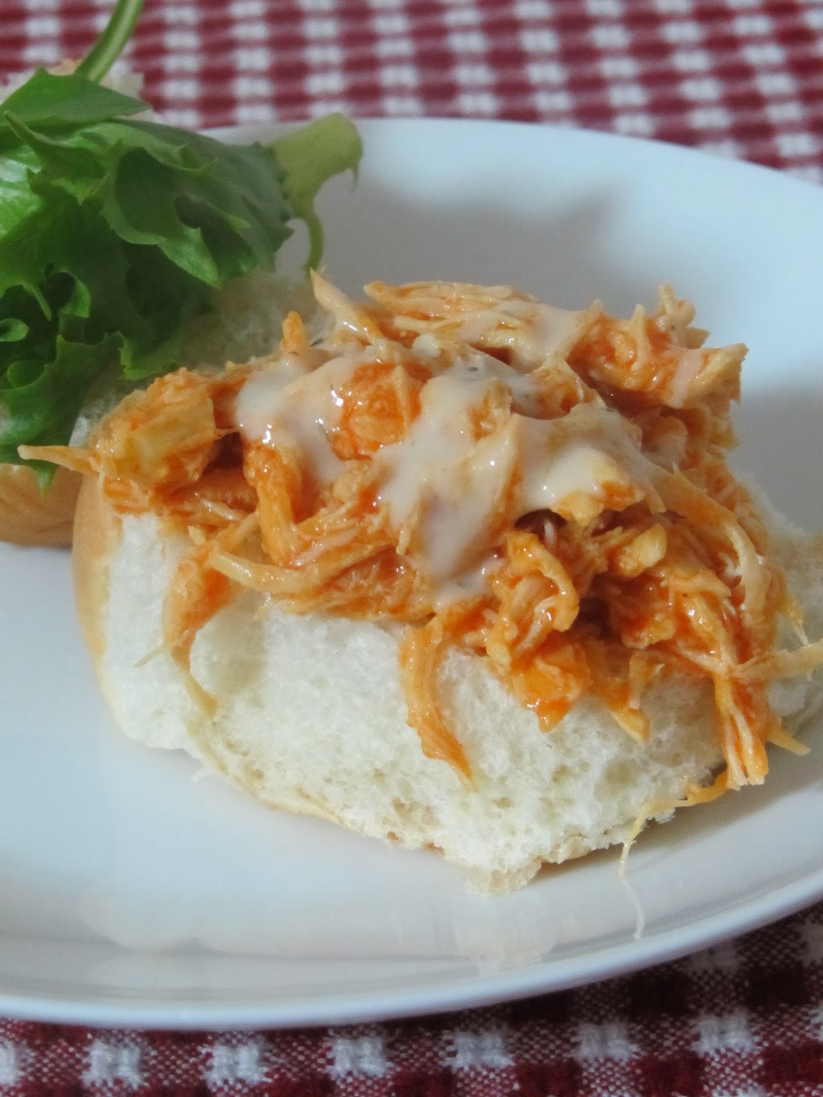 Been There Baked That: Pulled Buffalo Chicken Sliders