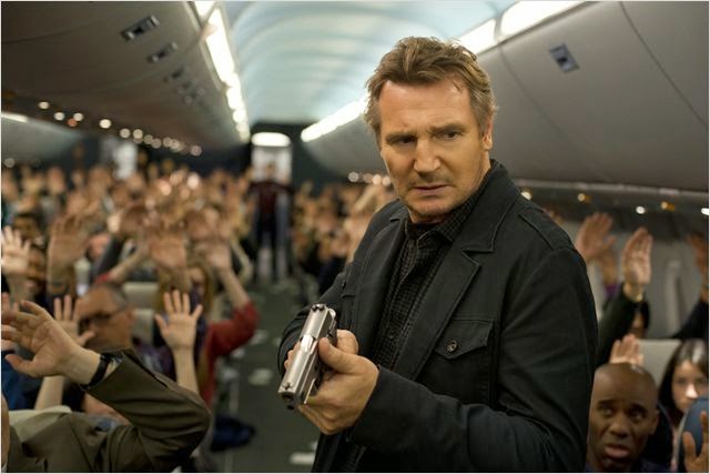 Liam Neeson en "Non-Stop" (Sin Escalas) Liam Neeson en "Non-Stop" (Sin Escalas)