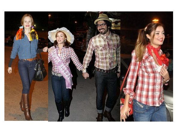 roupa de cowboy feminina para festa junina