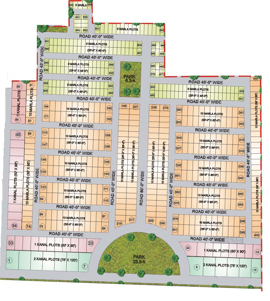 Broadway Estates Lahore Paragon City An Overview & Maps
