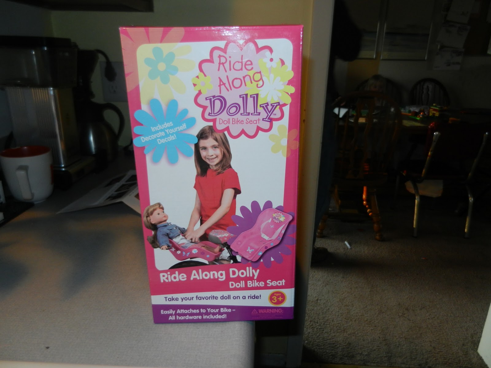 The Kerrie Show Review Ride Along Dolly Doll Bike Seat
