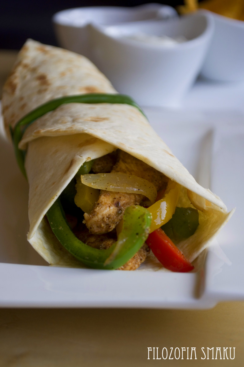 Filozofia Smaku Fajitas z kurczakiem