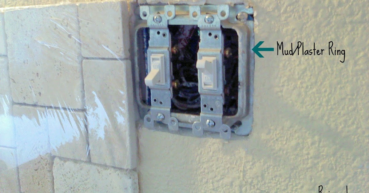 Reigna Layn Tiling Around the Electrical Outlets