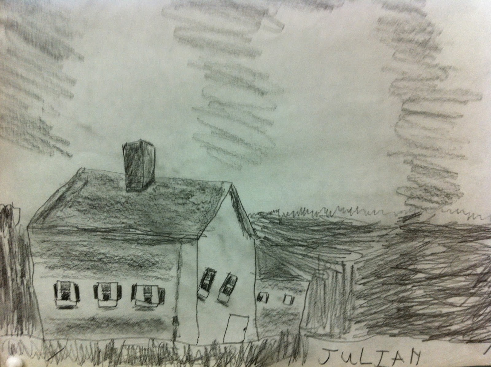 Primary Art Third grade pencil drawings!