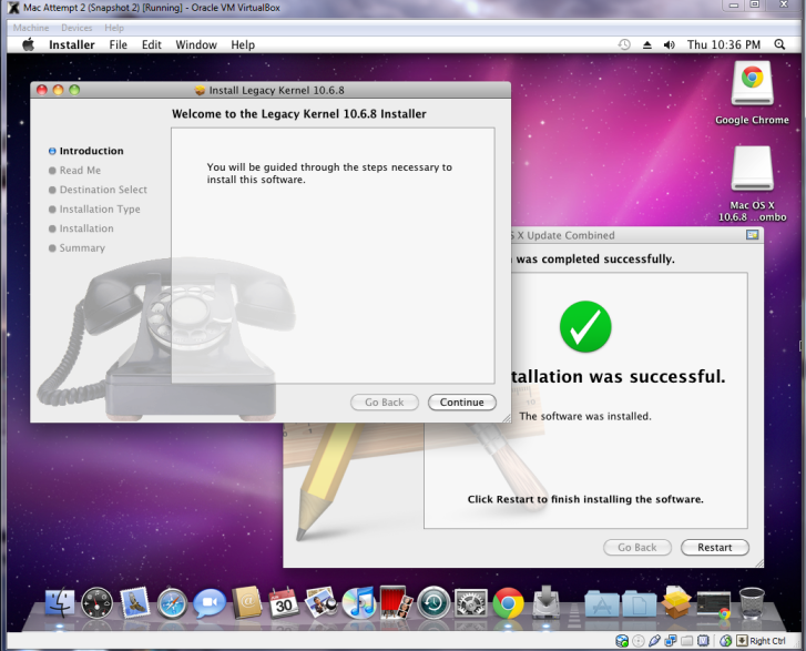 how to install os x snow leopard on virtualbox