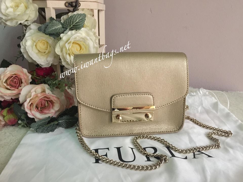 furla julia gold