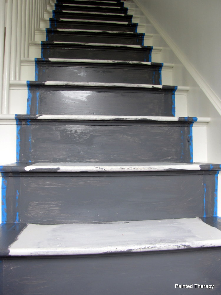 Painted Therapy Painting Your Stairs