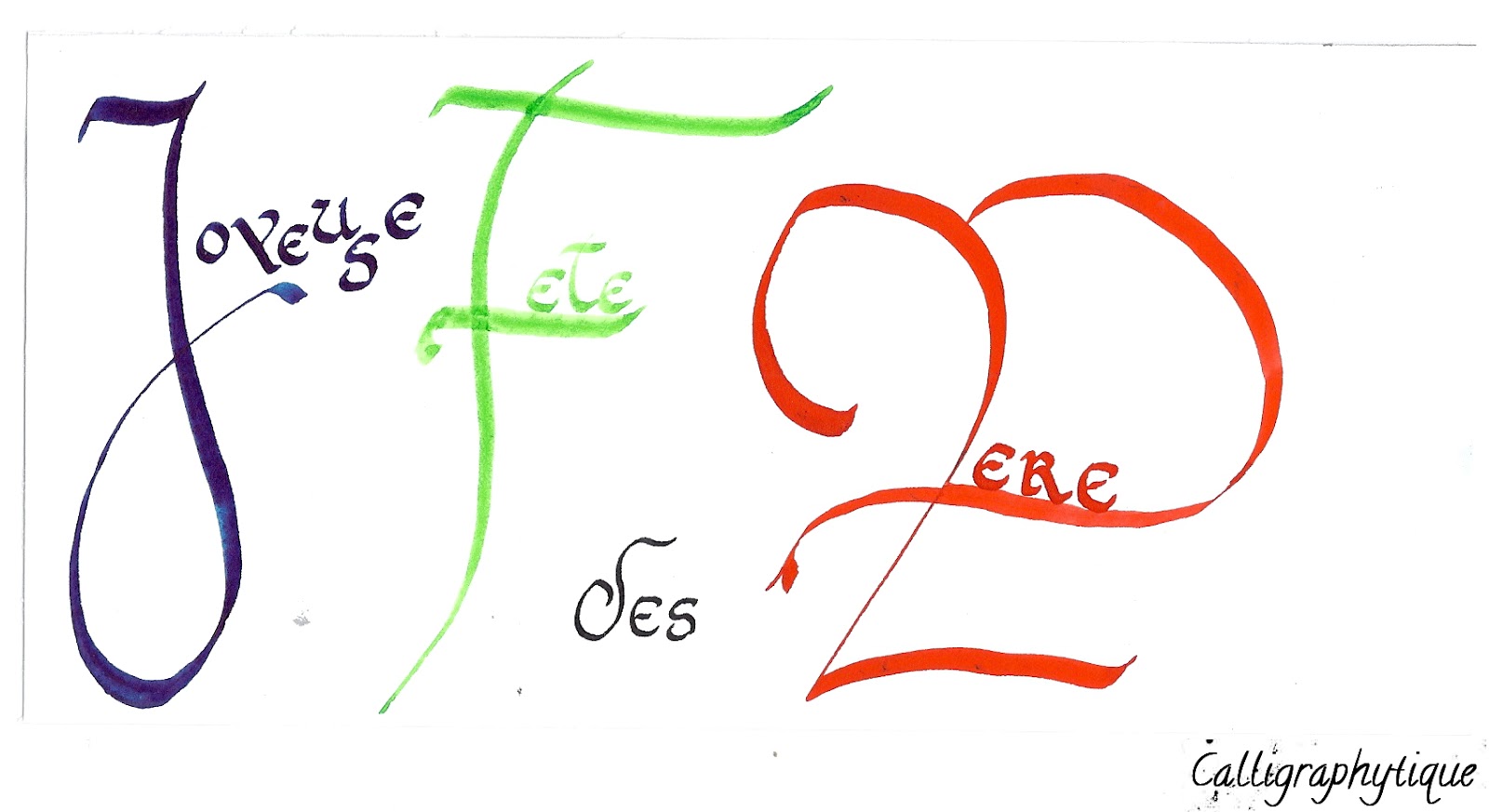 Calligraphytique 2011