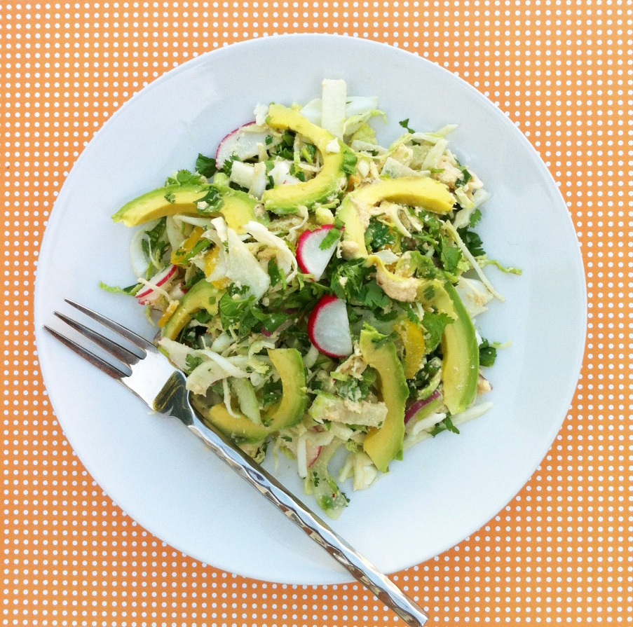 A Simply Raw Life ASIAN SLAW WITH PEANUT SAUCE