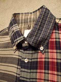 ts(s) B.D.Shirt - Enlarged Madras Plaid Cotton Cloth Spring/Summer 2015 SUNRISE MARKET