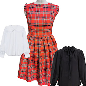 Tartan Pinafore Dress