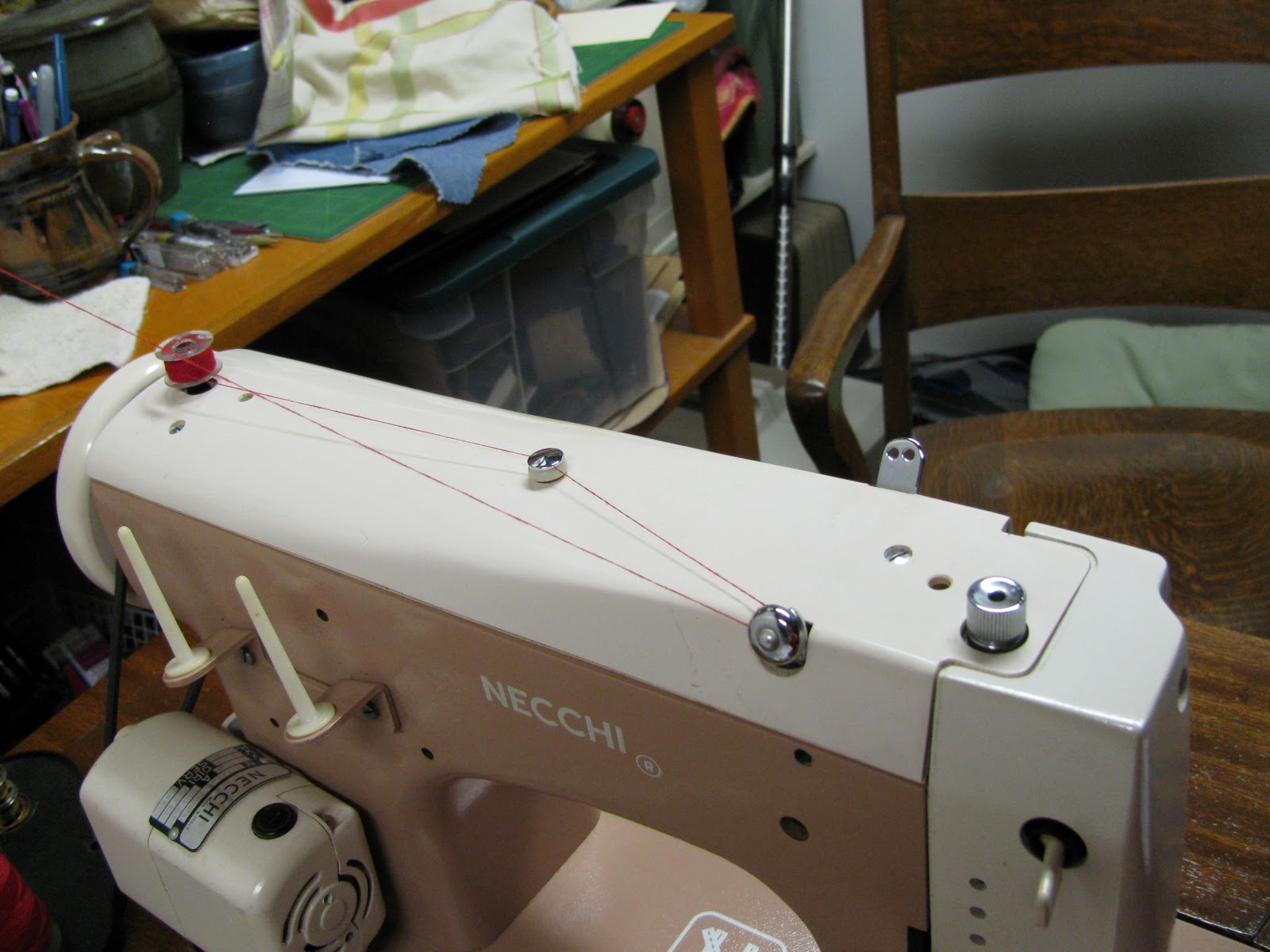 How To Thread A Bobbin On A Necchi Sewing Machine at Ross Byrd blog