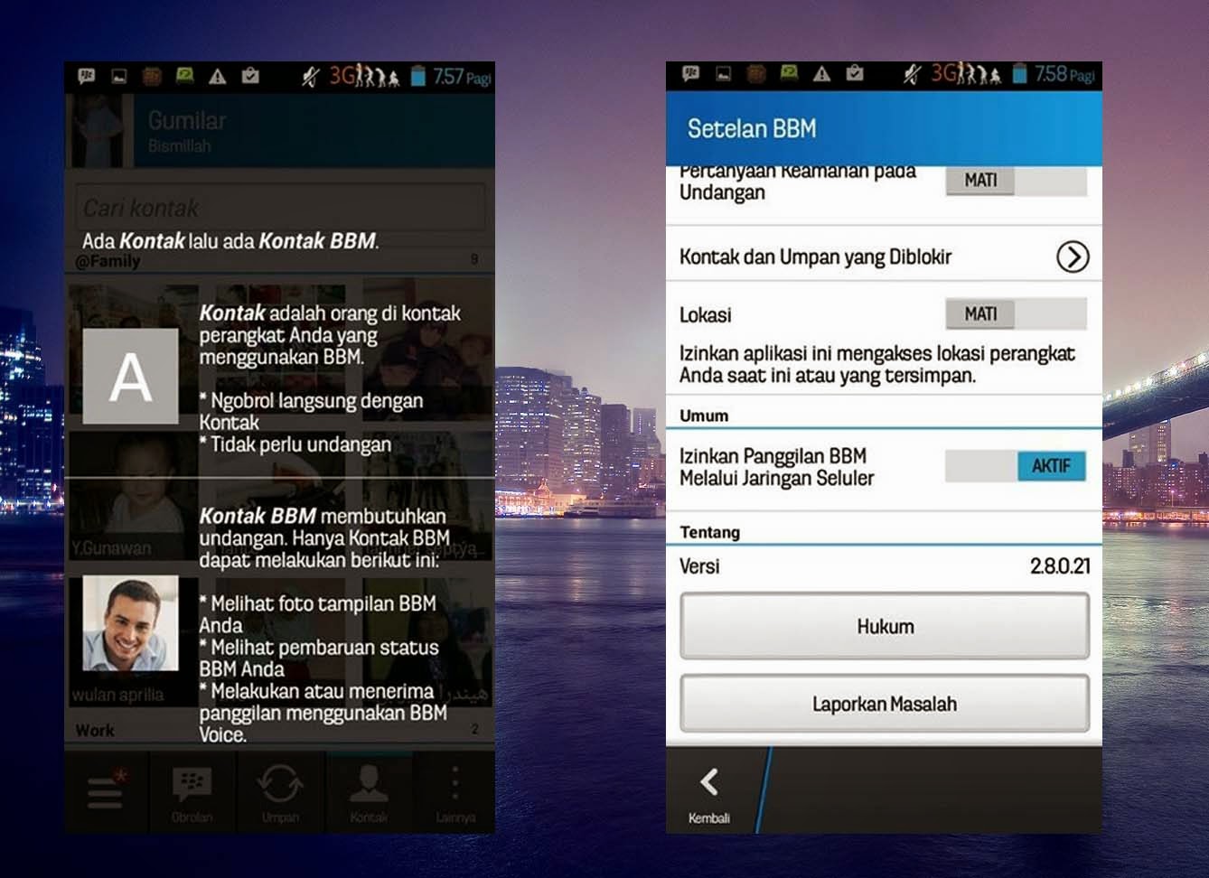 download BBM Terbaru versi 2.8.0.21 seperti Playstore apk