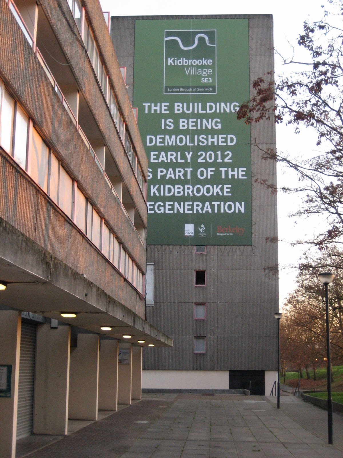 to Kidbrooke Village (10 months on) The Kidbrooke Kite