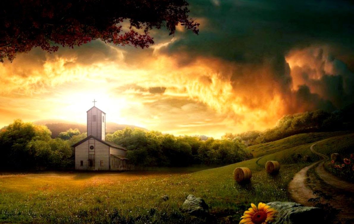 Country Church wallpaper amp background  Landscape wallpapers Country Church wallpaper amp background  Landscape wallpapers