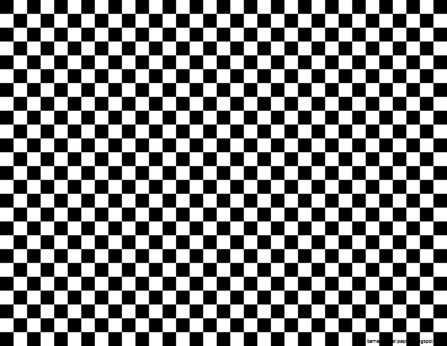 Black and White Checkered Pattern Black and White Checkered Pattern