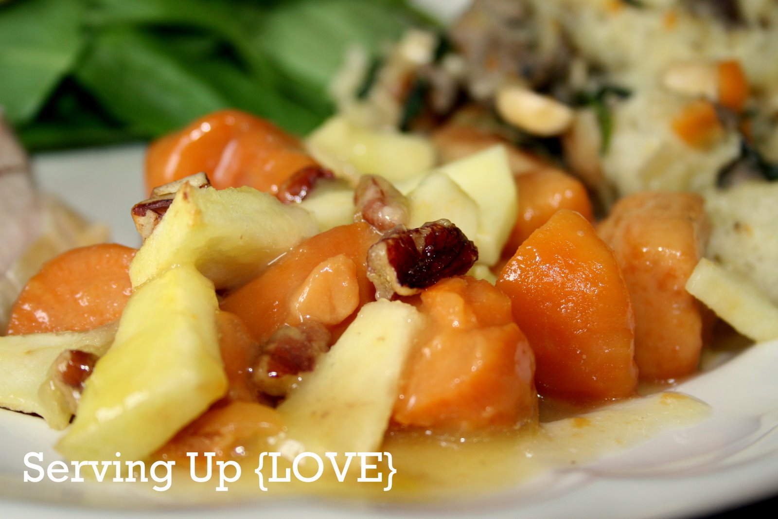 Katherine's Kitchen Serving Up {Side Dish} Yams and Apples