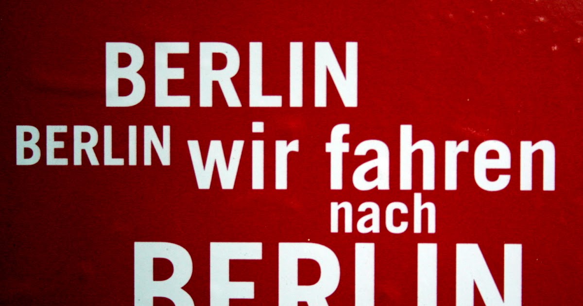 autofiktion BERLIN BERLIN WIR FAHREN NACH BERLIN