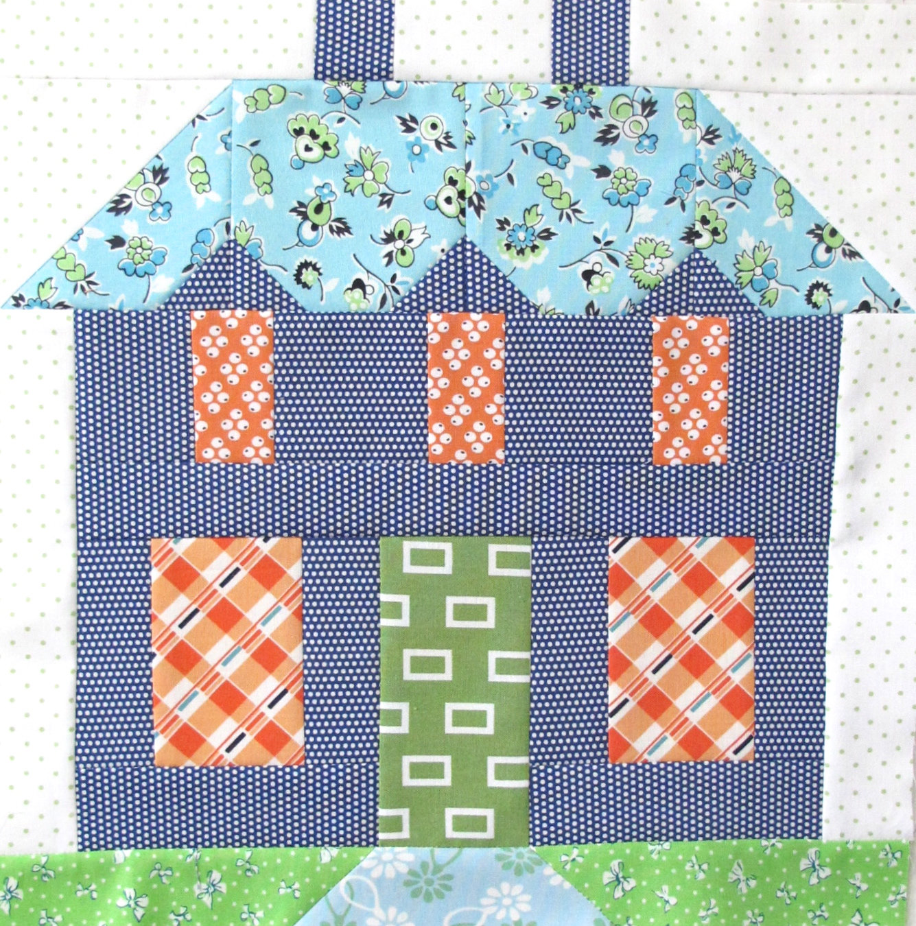 My Home Sweet Home Quilt Block - Quiltmakers 100!!! | Bee In My