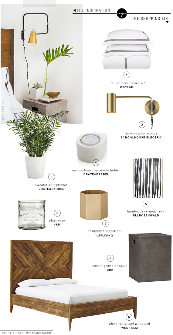 Fresh styled nightstands | My Paradissi