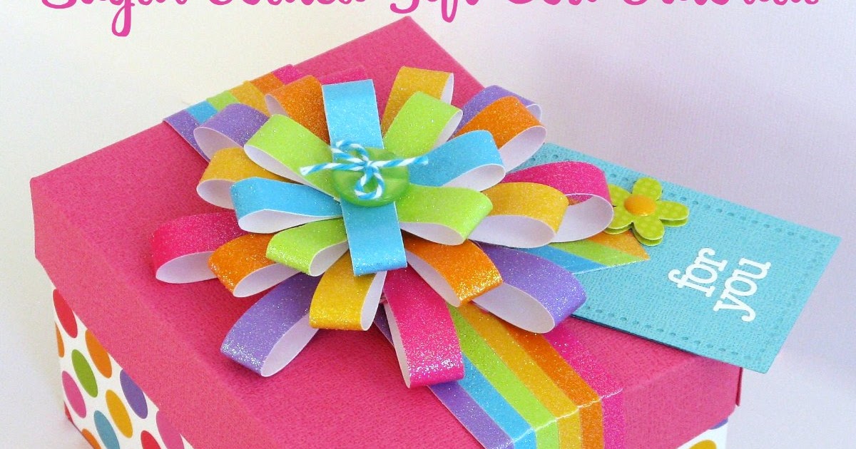 Doodlebug Design Inc Blog Sugar Coated Gift Bow Tutorial by Mendi