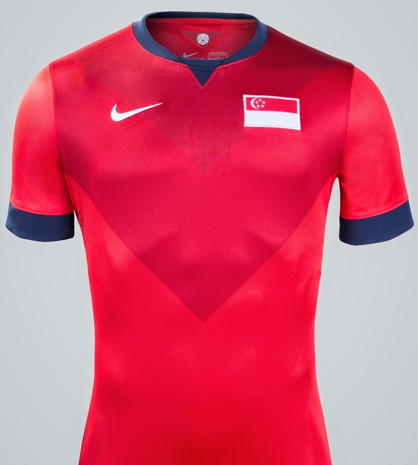 Shafaz Jersey Singapore National Team Home Jersey 2014