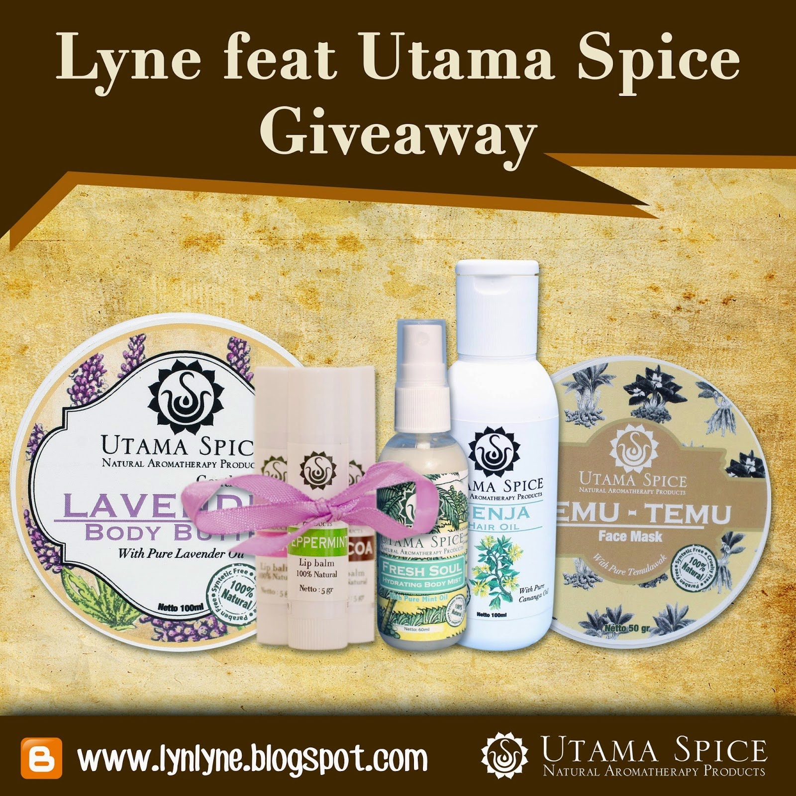 Lyne feat. Utama Spice Bali Mega Giveaway!