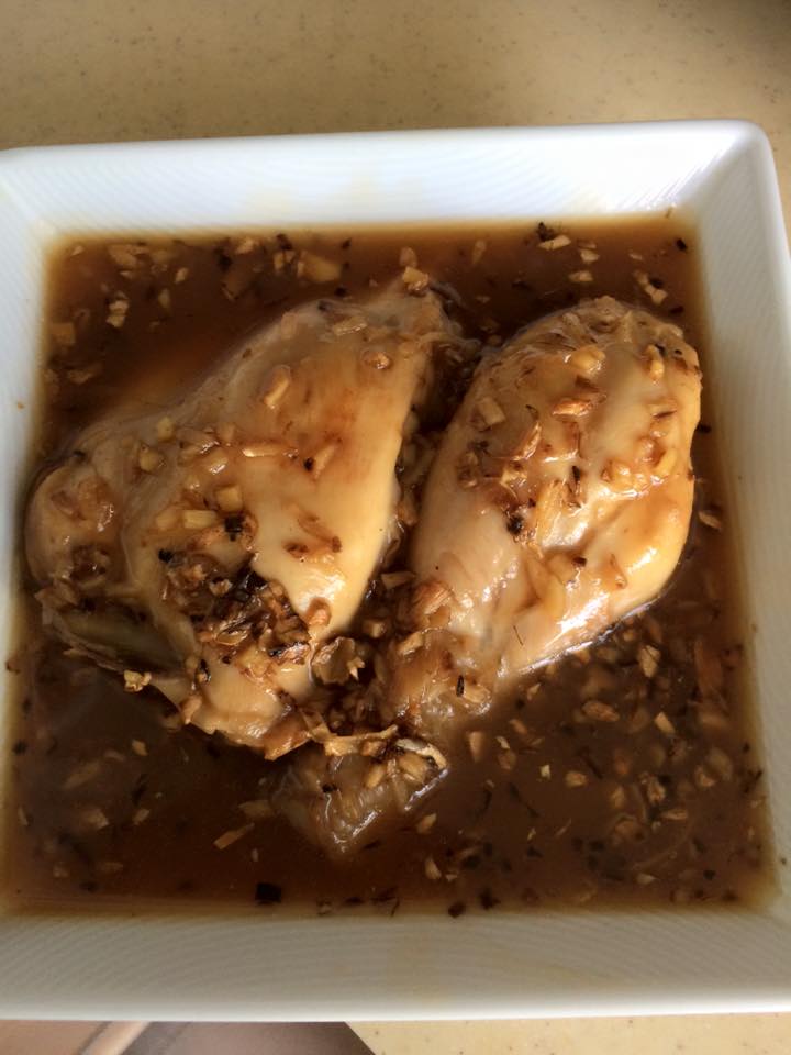 Hakka Glutinous Rice Wine Chicken by Liew
