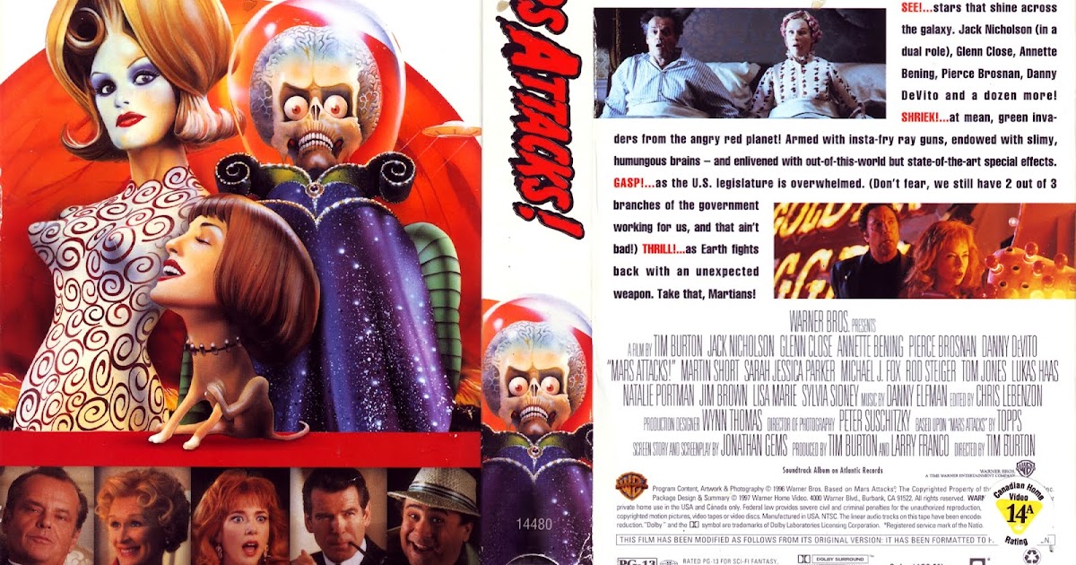 MARS ATTACKS 1996 - Official Movie Trailer - YouTube
