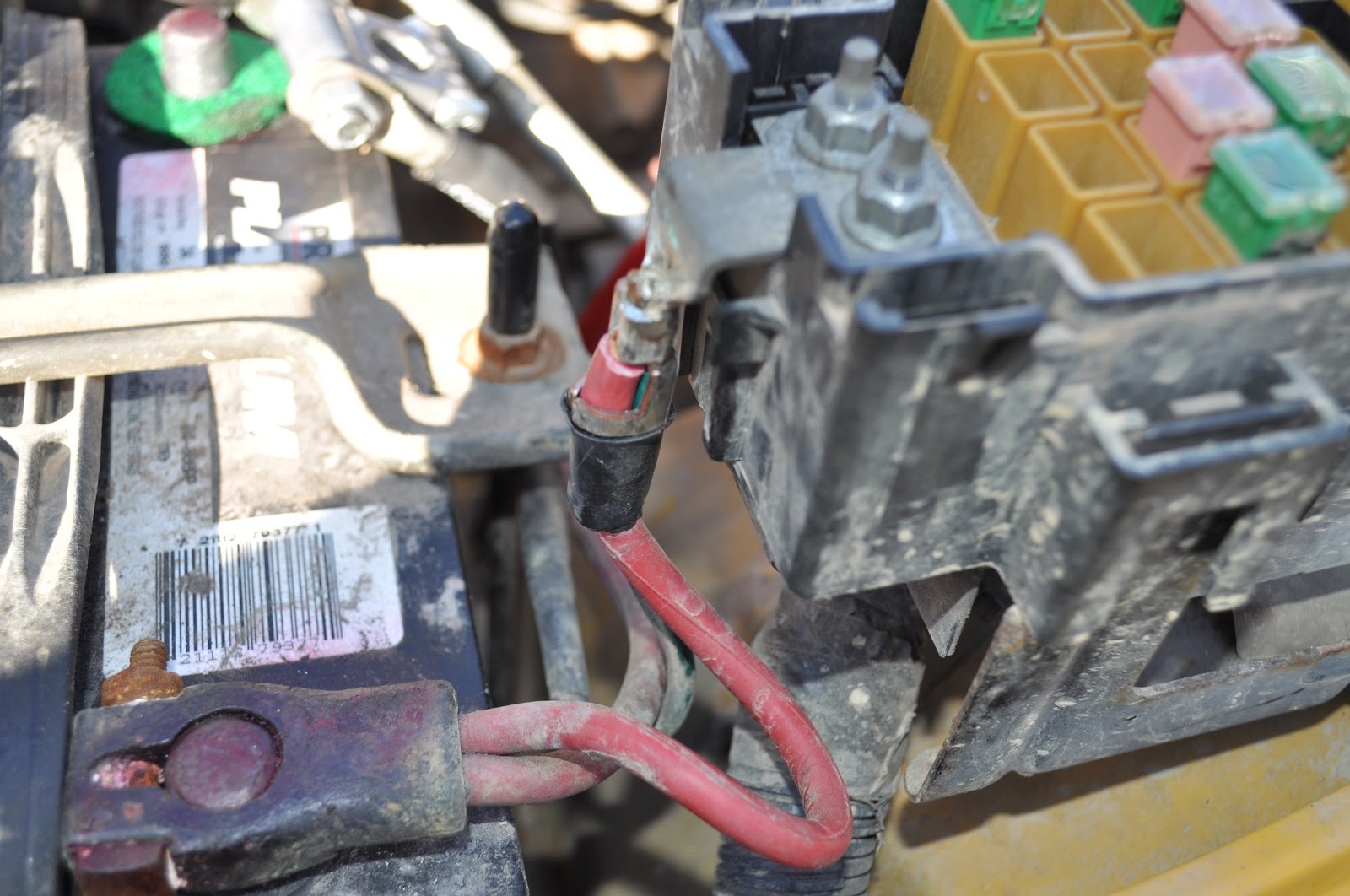 Daedalus' Ideas - What Ever Comes of Thinking: Battery Cabling Upgrade