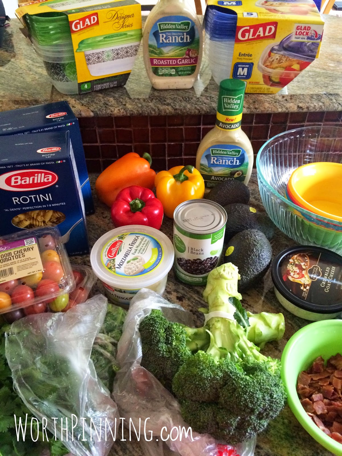 Worth Pinning Pasta Salad Bar What's Your Ranch??