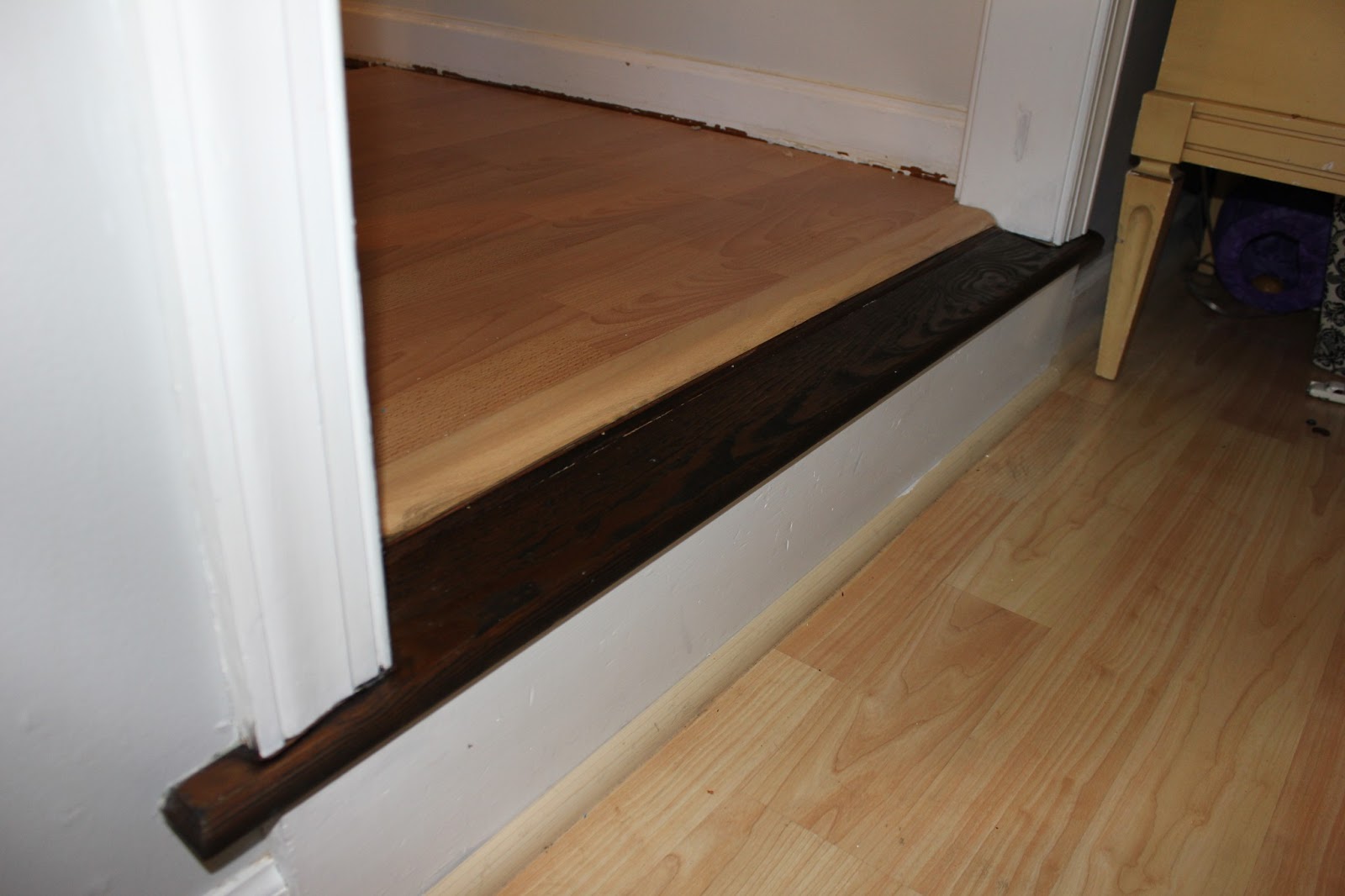 Peahen Pad Wood Transition