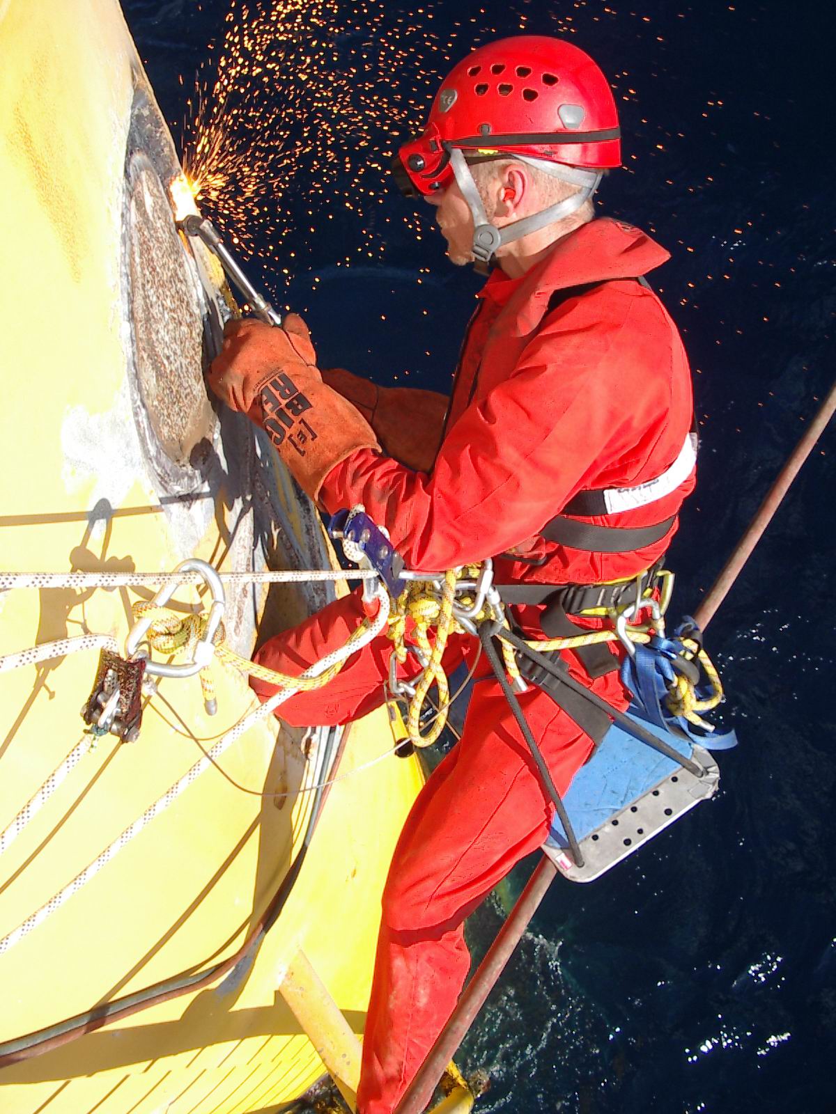 Rope Access Welding AHRM Rope Access Coded Welding services Perth WA