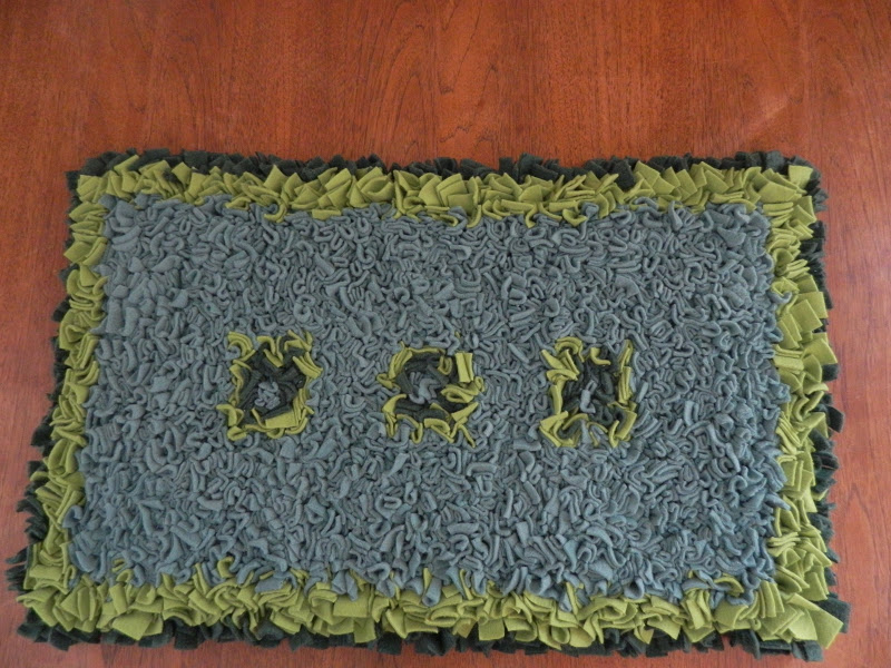 Hand Made Narrowboat Rag Rugs For Sale