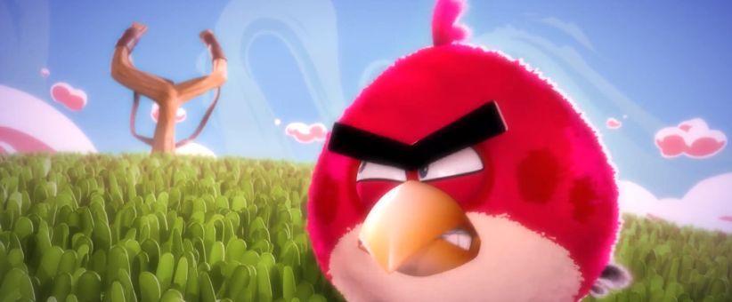 Angry Birds 3D Animation Test by Squeeze Studio Animation