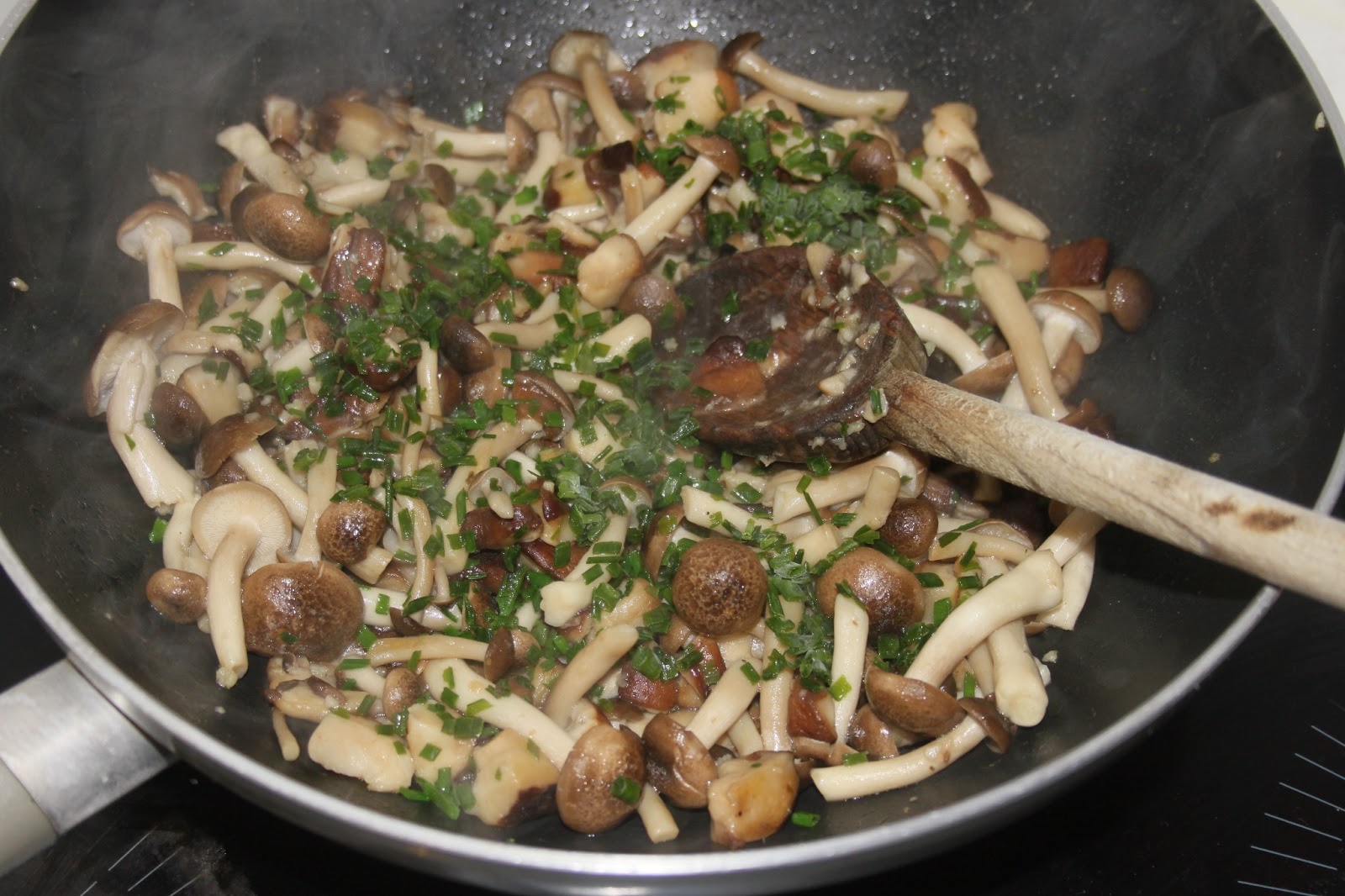 Risotto aux Shiitakés et Shimejis La cuisine de Bernard